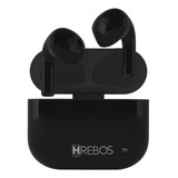 Fone Bluetooth Sem Fio Earbuds Hrebos Hs-504 Preto