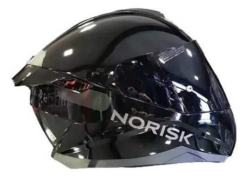 Capacete Norisk Black Edition C/ Spoiler Narigueira Big