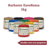 Kit Barbante Euroroma 1kg 26 Unidades Nr 6 Ou 8