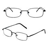 Oculos Leitura Descanso Metal Classico +2,00 Grafite