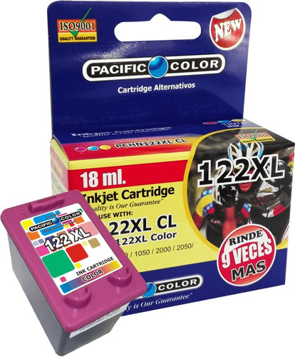 Tinta 122 Hp Alternativo Color Xl 18ml Pacific