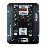 Mixer  Dj Stereo Moon Mdj 206 Usb Bluetooth 4 Canales