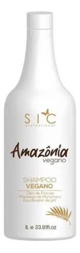 Shampoo Vegano Amazónia 1 Litro - Sic Professional Brasil