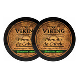 2un Pomada Efeito Seco De Cabelo 150g Viking + Rendimento