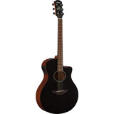 Guitarra Electroacustica Yamaha Apx600msmb Smokey Black Mate
