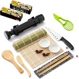 Kit Culinária Japonesa Esteira Sudare Sushi E Forma Niguiri-