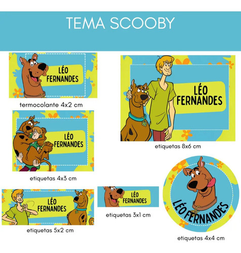 Adesivo Scooby Doo PopArt - Vinile Multicolore Impermeabile Per Laptop, Auto, Muro