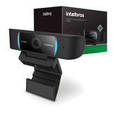 Webcam Intelbras Cam-1080p Full Hd Vídeo Conferência Usb