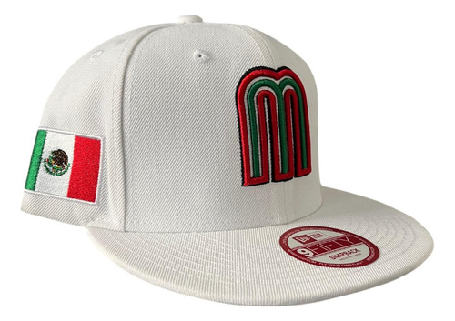 New Era Gorra La M De Mexico 9fifty Unisex Ajustable Plana