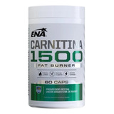 Suplemento En Cápsula Ena Sport  Carnitina 1500 Mg En Pote De 46.2g 60 Un