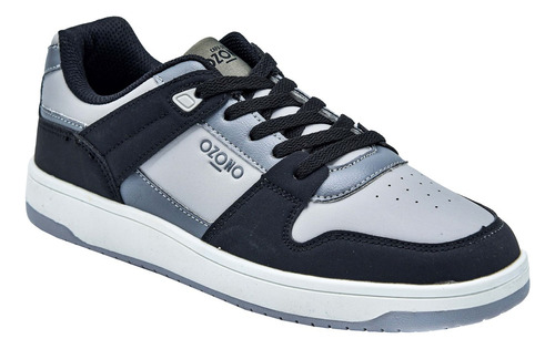 Tenis Caballero Capa De Ozono 609201 Gris Moda 25 Al 30