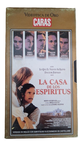 Vhs La Casa De Los Espíritus -  Videoteca Caras  N° 8
