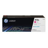 Cartucho De Tóner Hp W2023a 414a Magenta 2100 Páginas