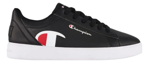 Tenis Champion Para Hombre Negro High C Original