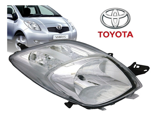 Faro Para Toyota Yaris 2007 Sport / Derecho Foto 2