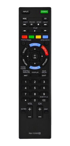 Controle Remoto P/ Tv Sony Bravia Rm-yd090 Rm-yd095