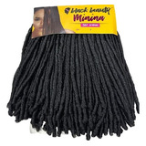 2 Pct Cabelo Nina Minina Orgânico Crochet Braid Black Beauty