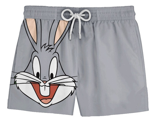 Bermudas Short Looney Tunes Pernalonga Desenho Animado 565