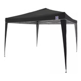 Gazebo Dobrável Chalesco Flex 3m X 3m X 2.5m - Preto