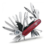 Cortaplumas Victorinox Swiss Champ 1.6795.xlt Roja De 49 Uso Color Rojo Transp