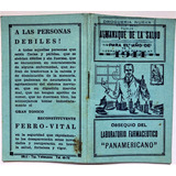 Almanaque De La Salud Año 1944 Farmacia Laboratorio Tunja