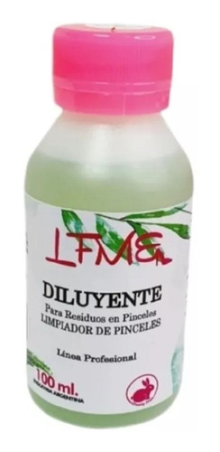 Limpiador De Pinceles Lfme 100ml Uñas Esculpidas Profesional