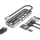 Hub Usb C De Tiergrade, Adaptador Multipuerto Usb C A Hdmi 7