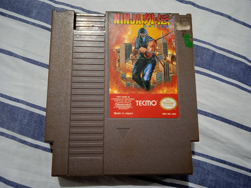 Ninja Gaiden Para Nintendo Nes, Funcionando Perfectamente 