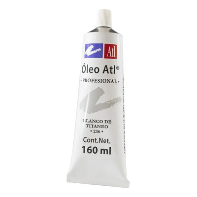 Oleo Atl T-40 160ml Arte Pintura A Escoger Color Blanco De Titaneo No. 236 1pz | MercadoLibre