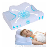 Almohada Ortopédica Cervical De Espuma Viscoelástica