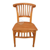 Cadeira Madeira De Demolição Rustica Leque Super Confortavél