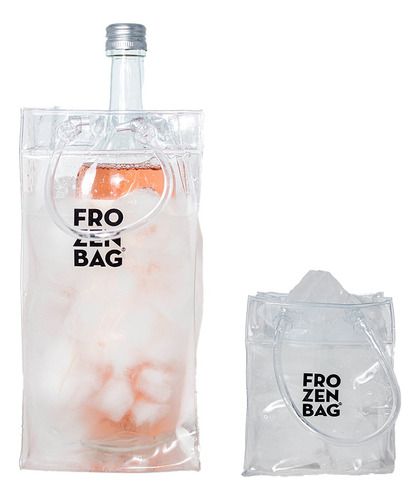 Set Frapera Enfriadora Hielera Frozen Bag Ice + Classic