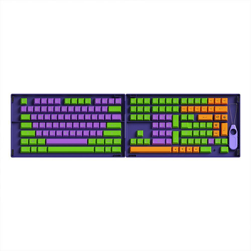 Keycaps Akko Pbt Double Shot Eva Theme Kit 158 Teclas