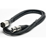 Cable Canon Canon Xlr Dmx Microfono Luces Led Cabezal 12 Mts