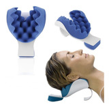 Suporte Travesseiro Massagem Cervical Pescoço Ombro + Brinde