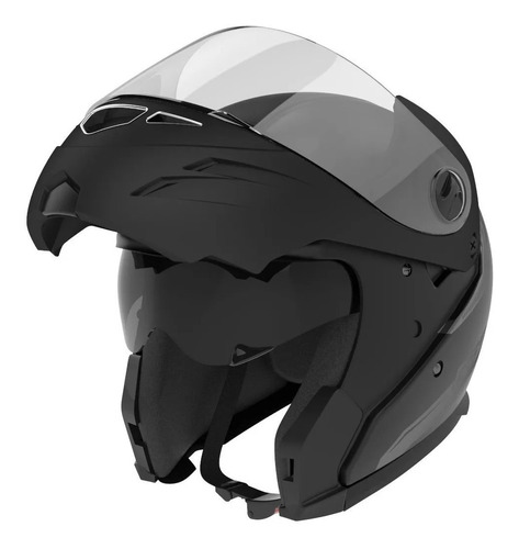 Casco Moto Hawk Rebatible Rs5 Vector Negro Mate