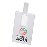 Pendrive 16gb Tarjeta Usb Logo Personalizado Cn Estuche X10u