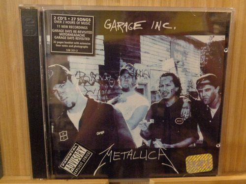 Metallica Garge Inc 2 Cds Cd Heavy Metal 