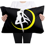 Cojin Almohada Sailor Moon Logo Anime Diseño Unico Hogar