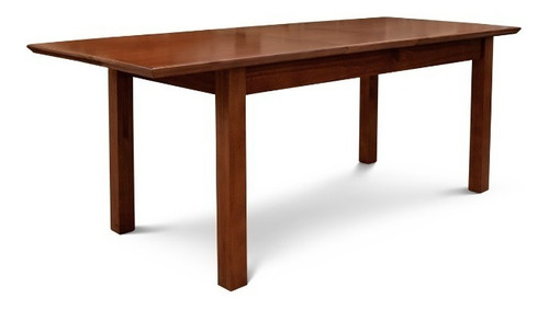 Mesa De Madera Extensible Patria 1.60  A 2 Mts Caoba 