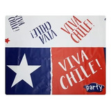 Mantel Decorativo Fiestas Patrias Mantel Bandera De Chile