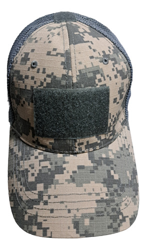 Jockey Gorra Militar Camuflaje Para El Sol Malla Parches.