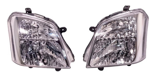 Faros Delanteros Chevrolet Luv Dmax 2005 2006 2007 2008 Foto 2