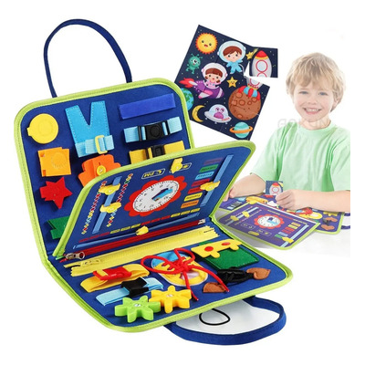 AOKUN Juguete Tablero Montessori Sensorial Para Niño De 1 A 4 Años | MercadoLibre