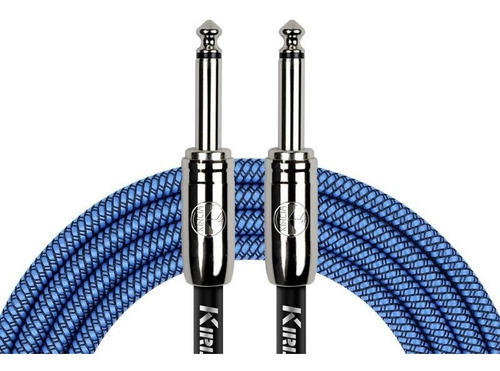 Cable Kirlin Para Instrumento 3 Mts Profesional, Iwcc-201pn Color Azul