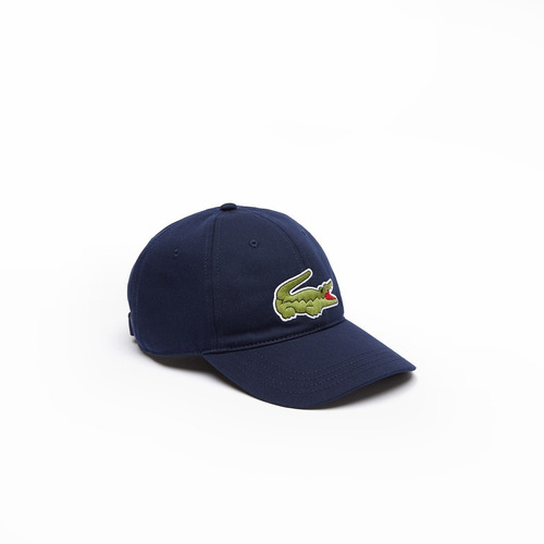 Gorra Lacoste Ajustable De Sarga De Algodón Orgánico Unisex