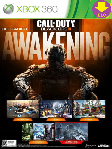 Dlc Awakening Para Cod Black Ops 3 Xbox 360 Pide Tu 20% Off