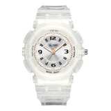 Reloj De Pulsera Slop Para Unisex Sw8852lt5 Transparente