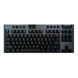 Teclado Logitech Mecánico G915 Tkl Rgb Inalámbrico Pce