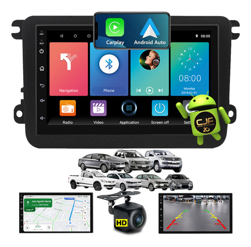 Estereo Pantalla Android Gps Wifi 2g Camara Amarok 10-20 Cjf